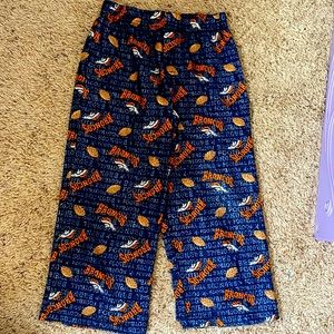 Boys or girls nfl Denver broncos pajama pants